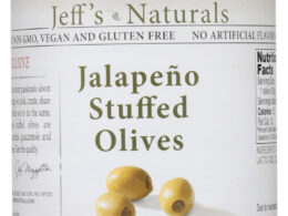 Jeff's Naturals Jalapeno Stfd Olives (6x7.5OZ )