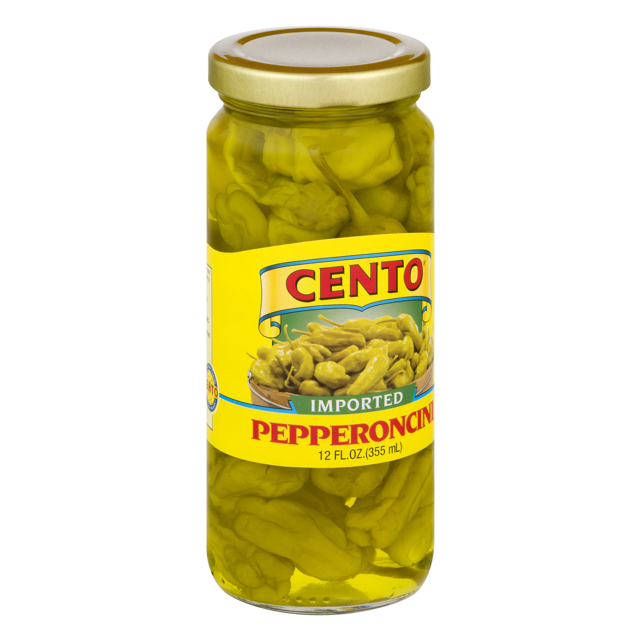 Cento Pepperoncini (12x12 OZ) - Image 2