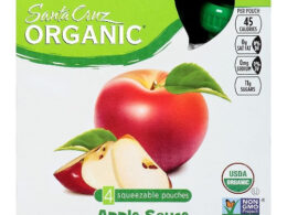 Santa Cruz Organic  Applesauce Original (6X4 Ct)