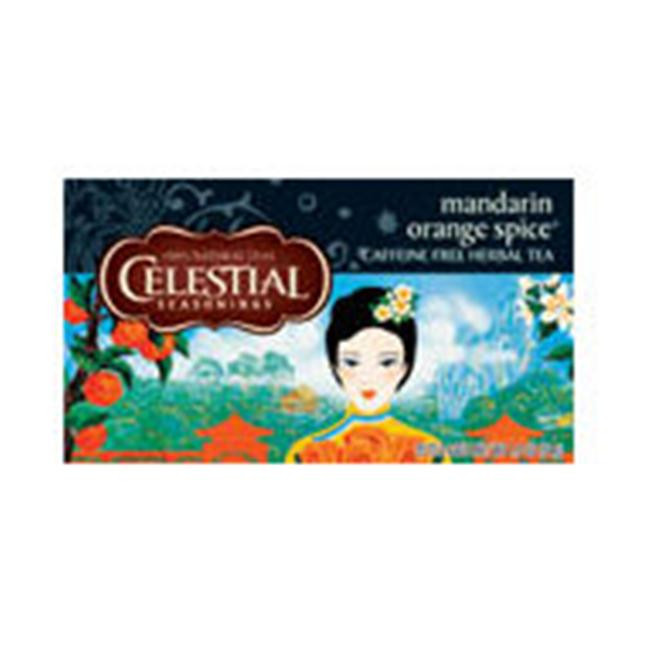 Celestial Seasonings Mandarin Orange Spice 20 Tea Bags (Pack of 6 Boxes)