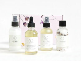 The Ultimate Lizush Natural Spa Experience –4 Piece Artisanal Wellness in a Gift Box