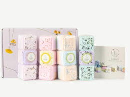 Shower Steamers, Set of 12 big fizzies, Cheer up Gift Set, Relaxing Gift Box