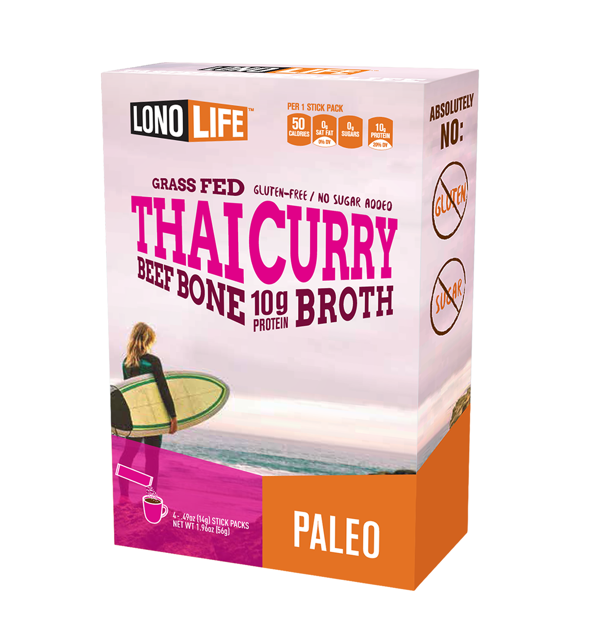 LONLF BROTH THAI CRRY ST ( 6 X 0.49 OZ )