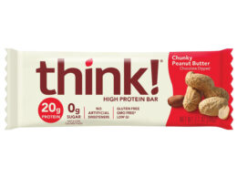Think Baby Chunky Peanut Butter Thin Bar (10x2.1 Oz)