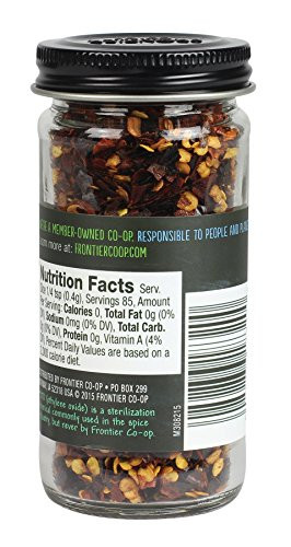 Frontier Herb Crushed Red Chili Peppers (1x1.2 Oz) - Image 2