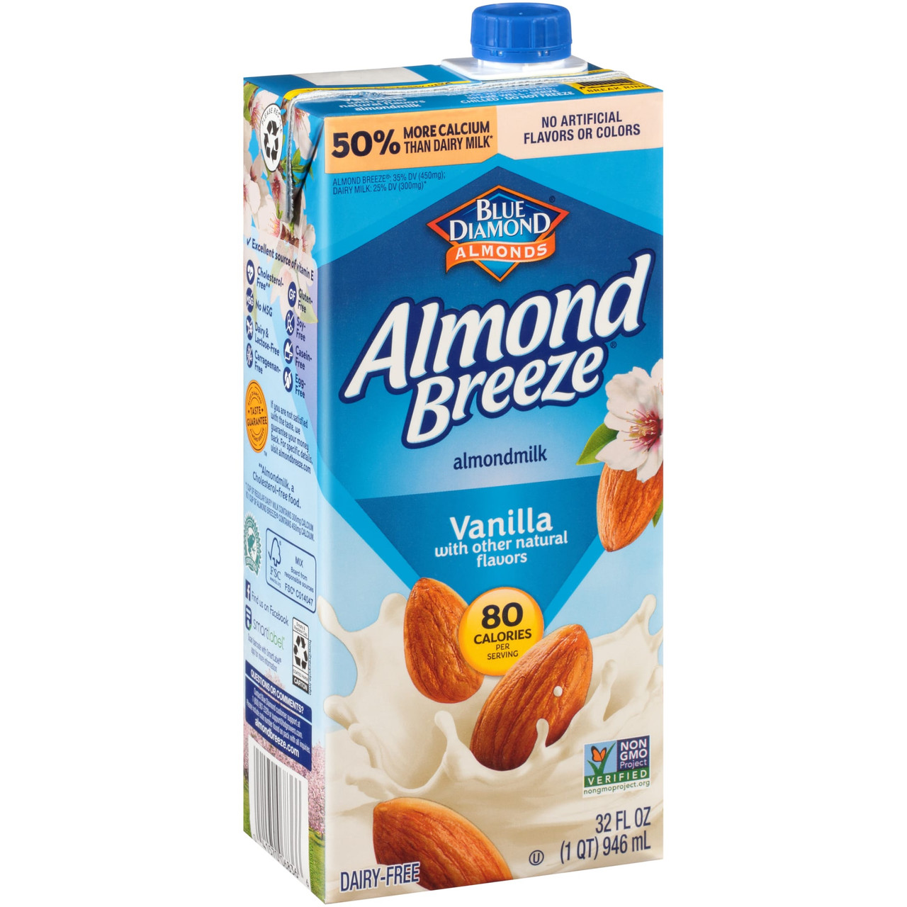 Blue Diamond Vanilla Almnd Breeze (12x32OZ ) - Image 2
