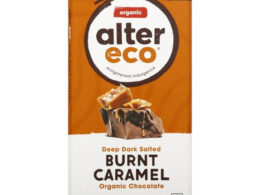 Alter Eco Dark Salted Burnt Caramel Organic Chocolate (12x2.82 OZ)