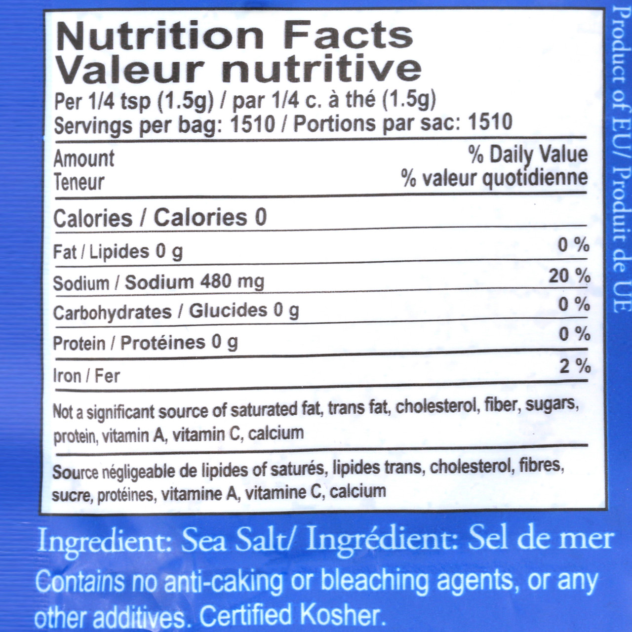 CELTIC LT GREY SSALT BAG ( 6 X 1 LB ) - Image 3