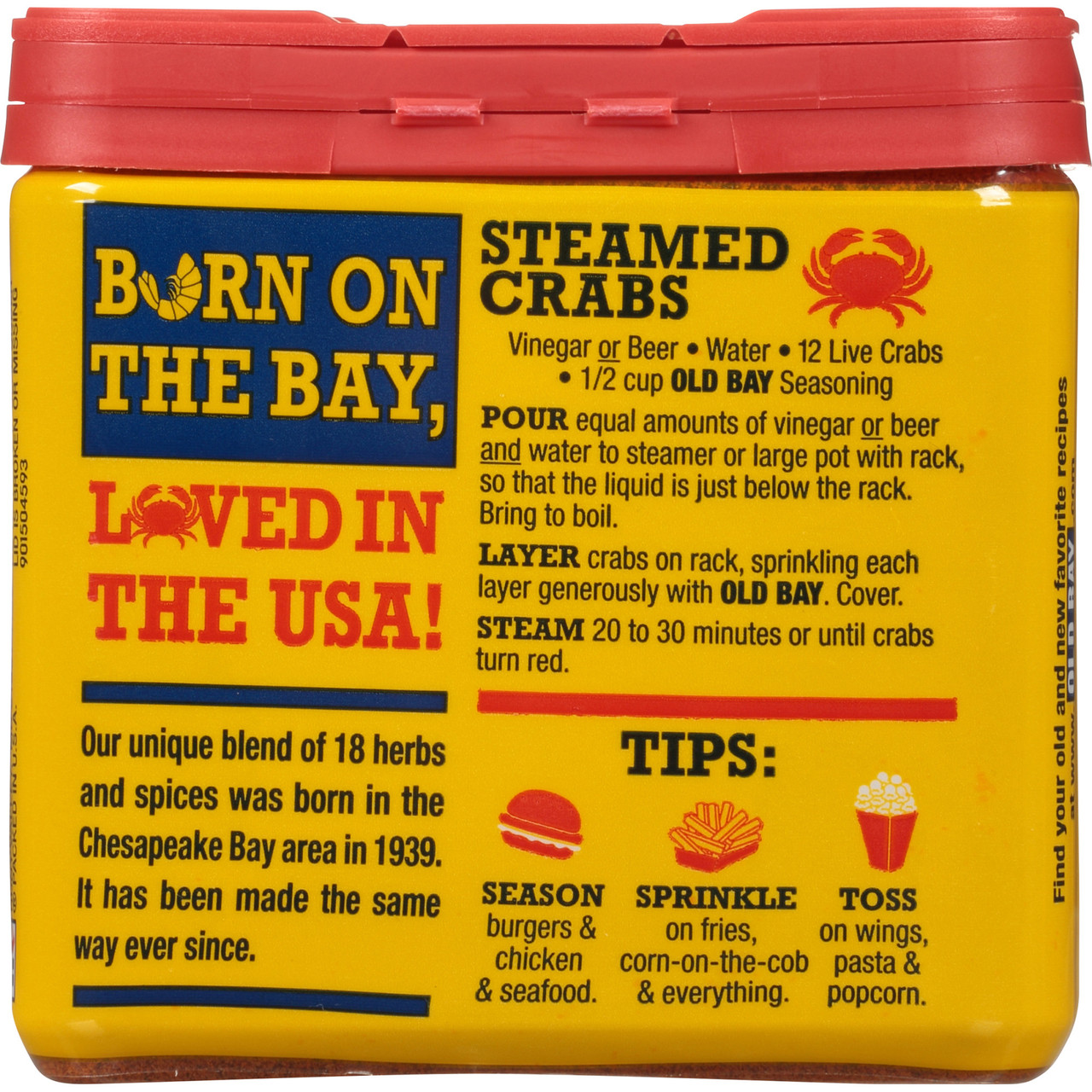 OLD BAY SEASONING ( 8 X 6 OZ ) - Image 9