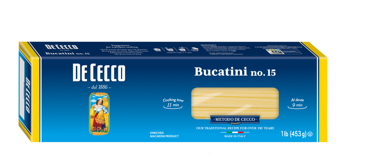 DECECCO BUCATINI ( 20 X 16 OZ ) - Image 2