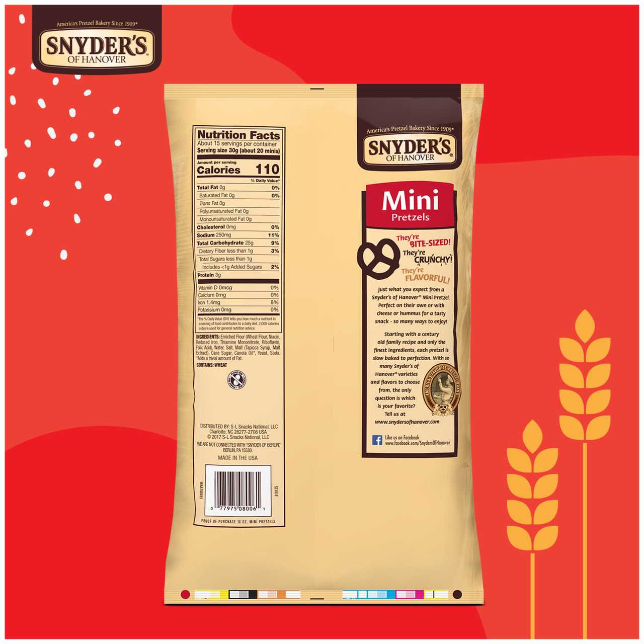 SNYDERS MINI PRETZEL FAM ( 12 X 16 OZ ) - Image 6