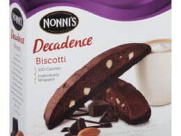 NONNI DRK CHOC ALM BSCTI ( 6 X 8 CT   )