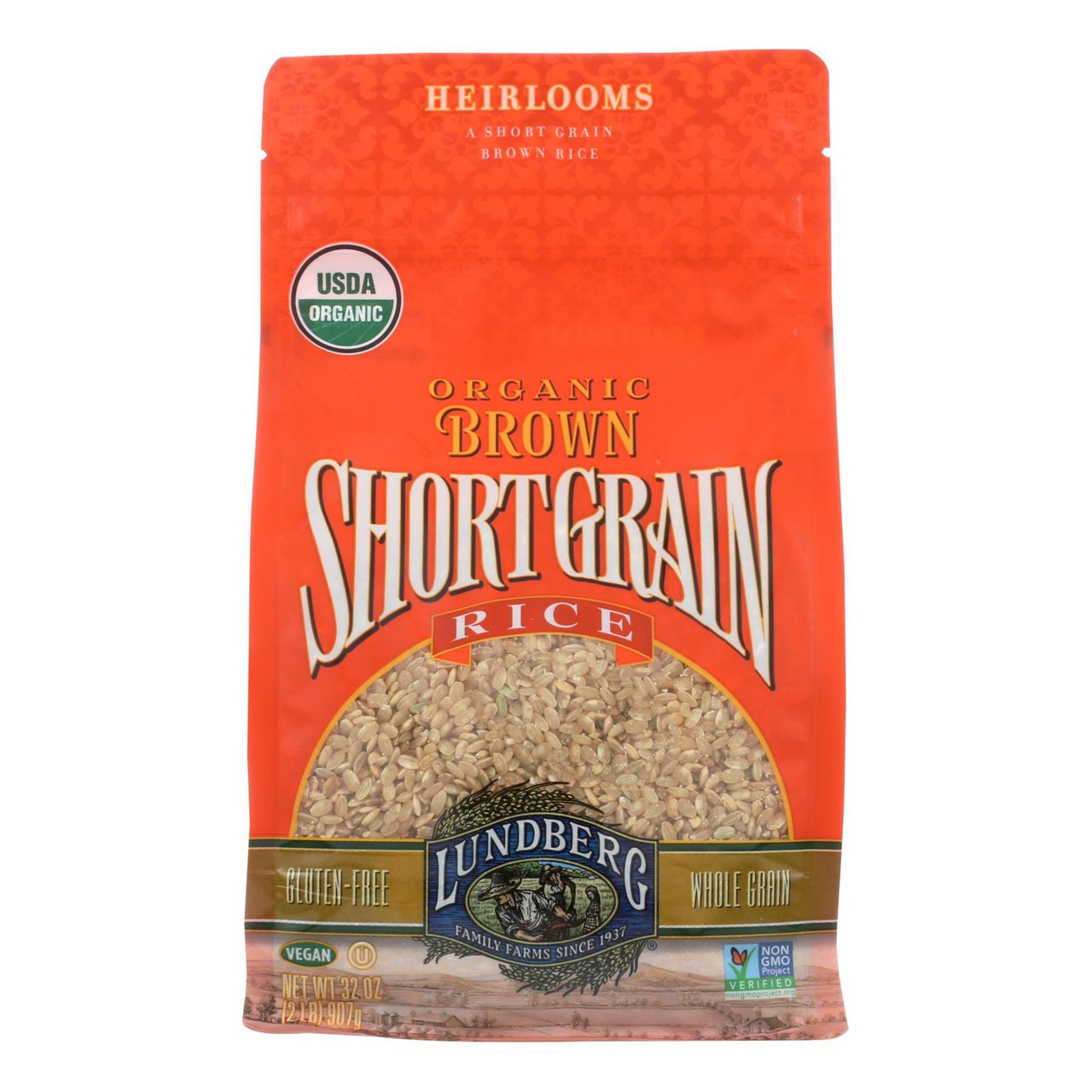 OG2 LUND SHRT BROWN RICE ( 6 X 2 LB )