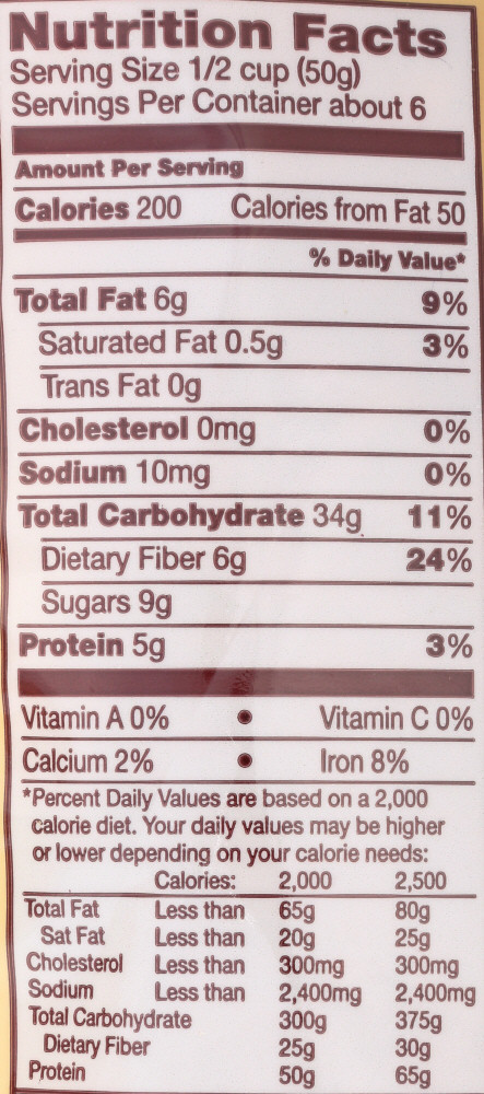 Back To Nature Vanilla Almond Agave Granola (6x11 OZ) - Image 2