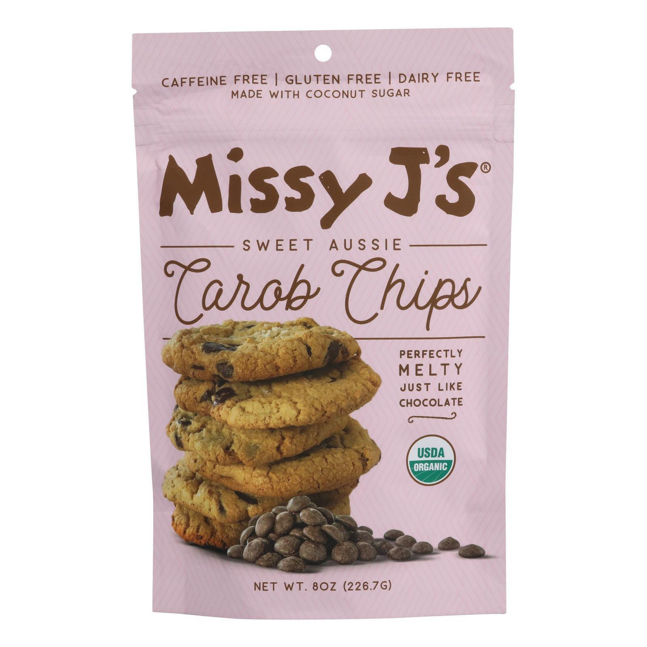 OG2 MJ CAROB CHIPS VEGAN ( 6 X 8 OZ )