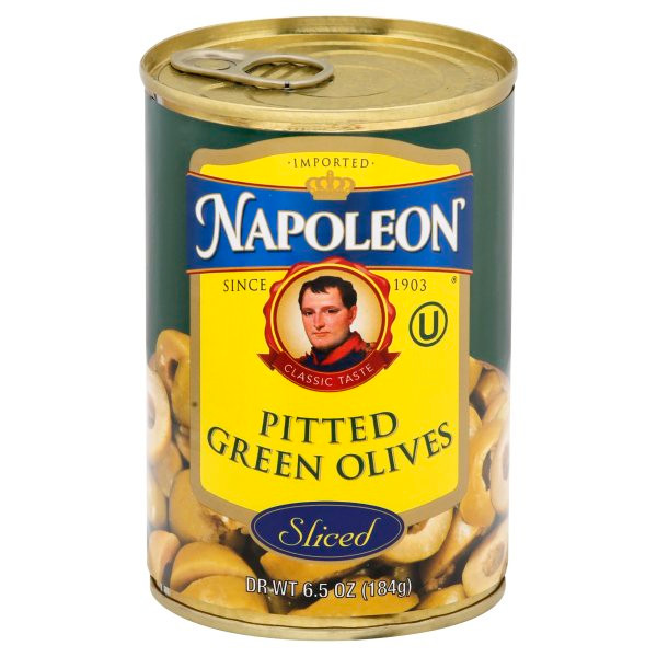 Napoleon Sliced Green Olives (12x7Oz)