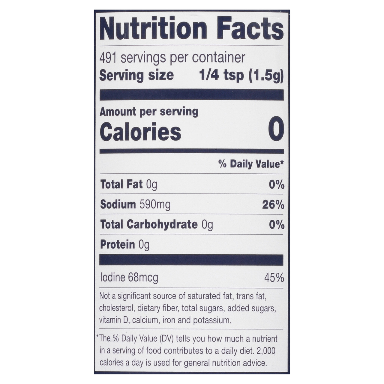 MORTON SALT IODIZED ( 24 X 26 OZ ) - Image 4