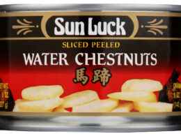 Sun Luck Sliced Peeled Water Chestnuts (12x8 Oz)