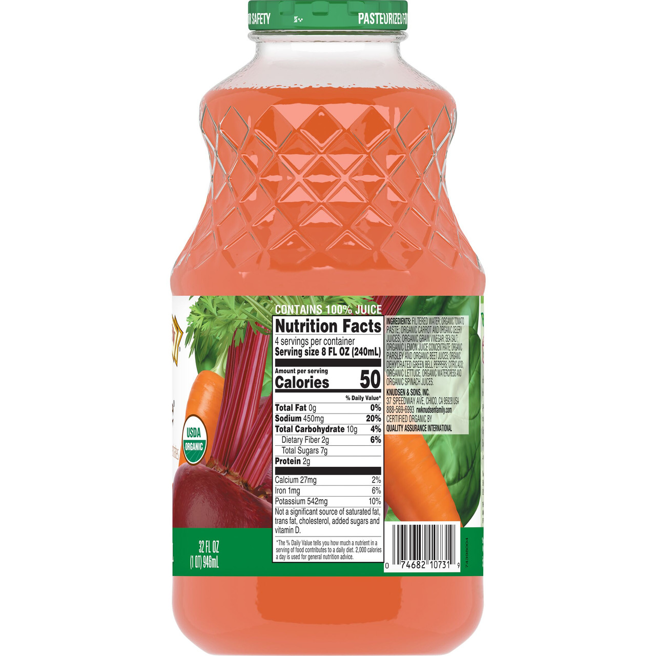 OG2 KNUD VERY VEGGIE ( 6 X 32 OZ ) - Image 2