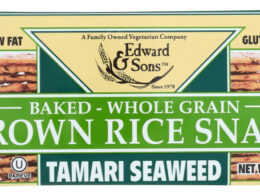 Edward & Sons Tamari Seaweed Fat Free Snaps (12x3.5 Oz)