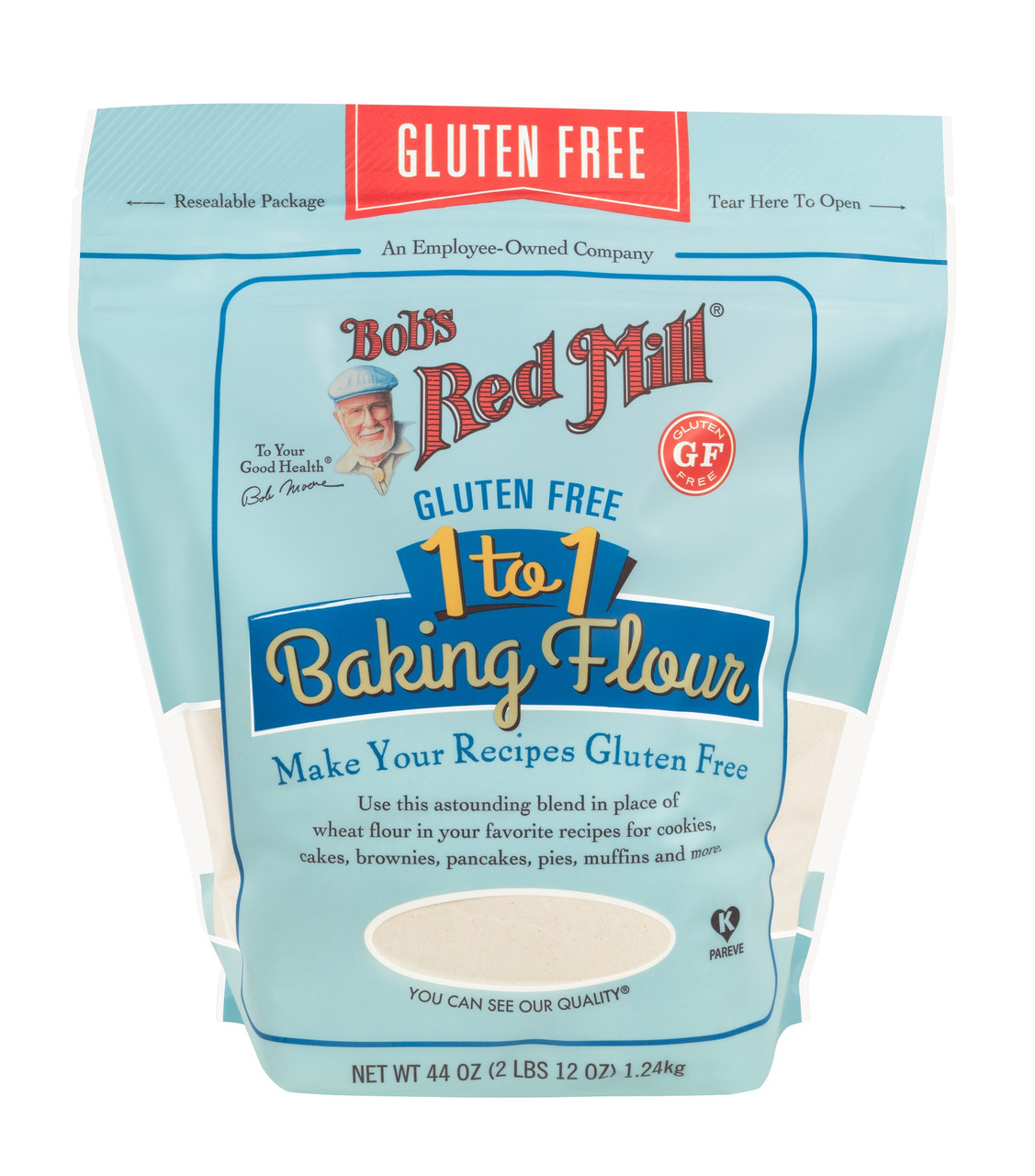 BOBS BAKING FLOUR 1 TO 1 ( 4 X 44 OZ )