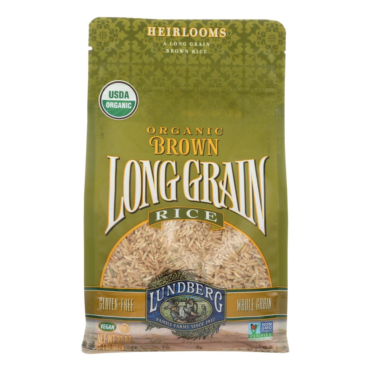 OG1 LUND LONG BROWN RICE ( 6 X 2 LB )