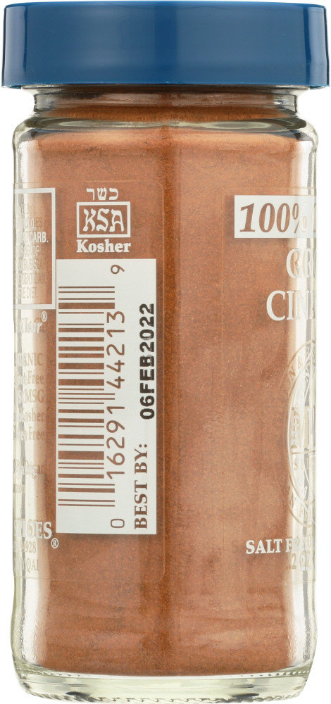 Morton & Bassett Organic Ground Cinnamon (3x2.2Oz) - Image 2