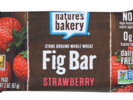 NAT BKRY FIG BAR STRAW ( 12 X 2 OZ   )