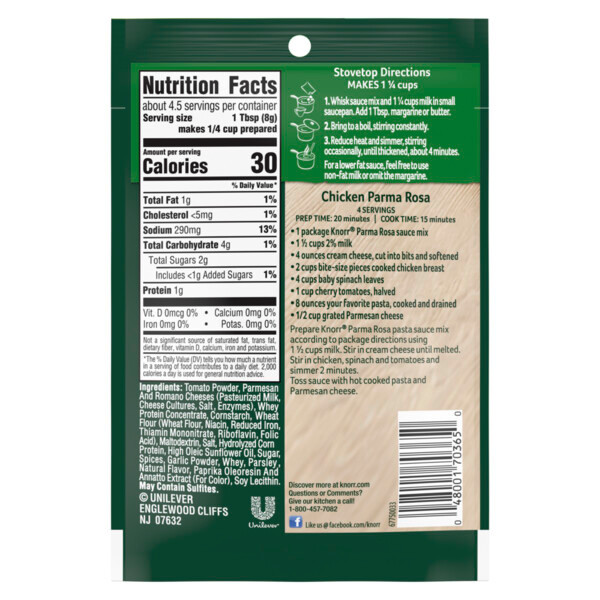 Knorr Parma Rosa Creamy Tomato Sauce Mix (12x1.3Oz) - Image 2
