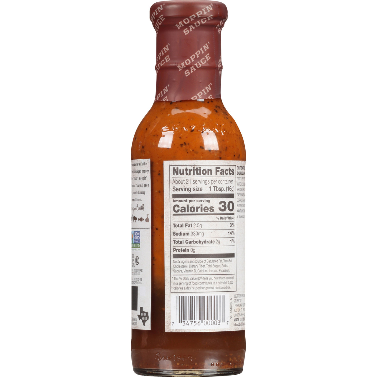 Stubbs Moppin' Sauce BBQ Baste (6x12Oz) - Image 9