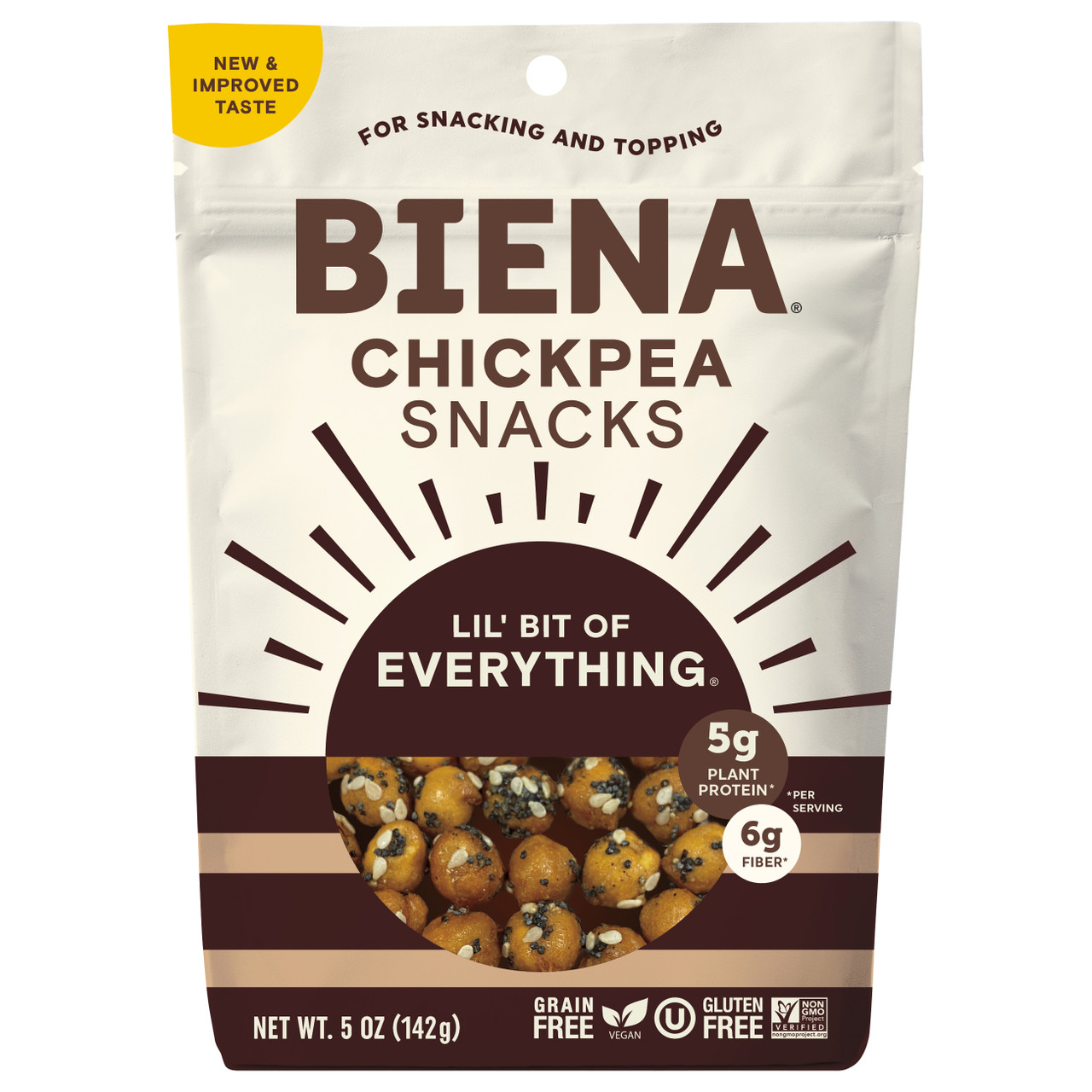 BIENA CHKPEA SNK EVRYTHN ( 8 X 5 OZ ) - Image 4