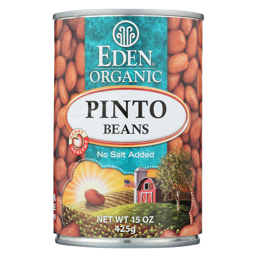 Eden Foods Pinto Beans Can (12x15 Oz)