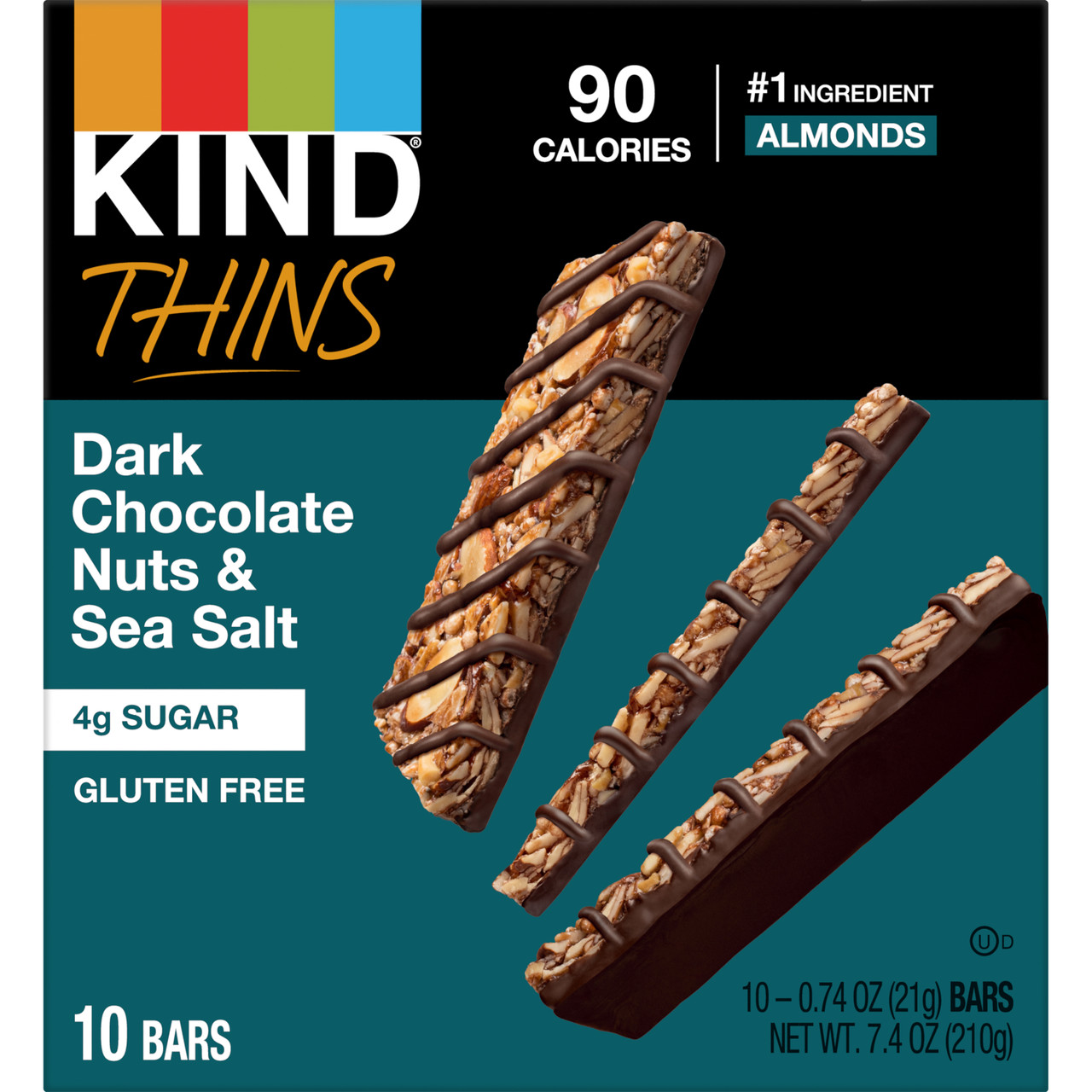 KIND THNS DKCHC NUT&PNUT ( 6 X 7.4 OZ ) - Image 2