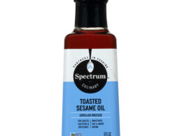 Spectrum Naturals Toasted Unrefined Sesame Oil (6x8 Oz)