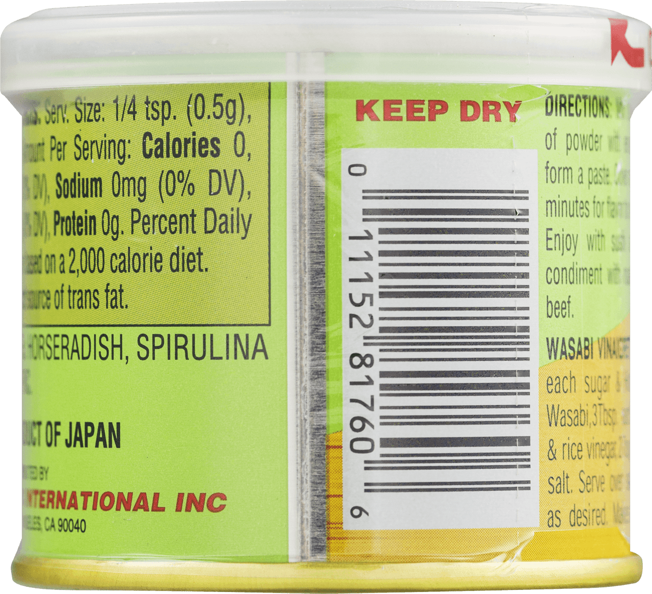 Hime Powdered Sushi Wasabi (10x0.88 OZ) - Image 6