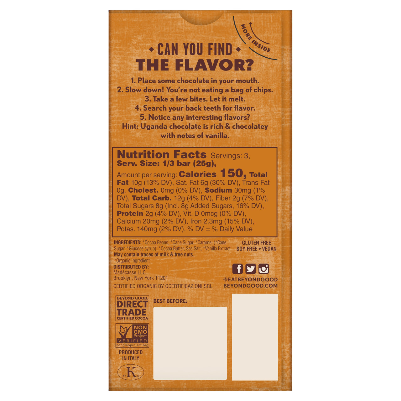 OG2 BGOOD SLT CRML CHOC ( 12 X 2.64 OZ ) - Image 2