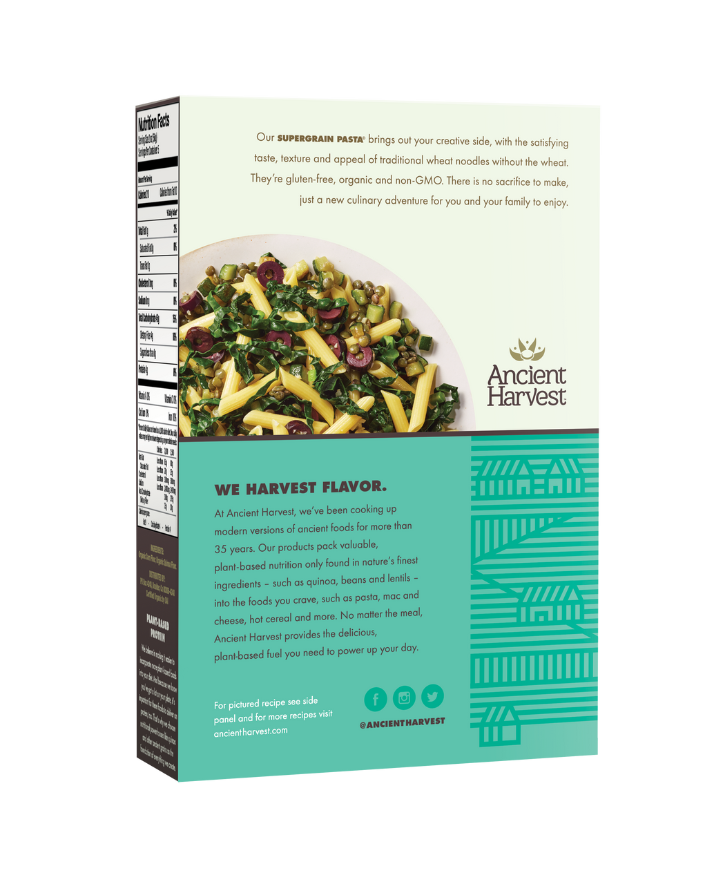 OG2 A.H. QUINOA PENNE GF ( 12 X 9.6 OZ ) - Image 4