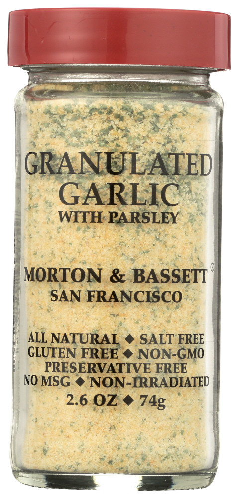 MORTON GRANULATED GARLIC ( 3 X 2.6 OZ )