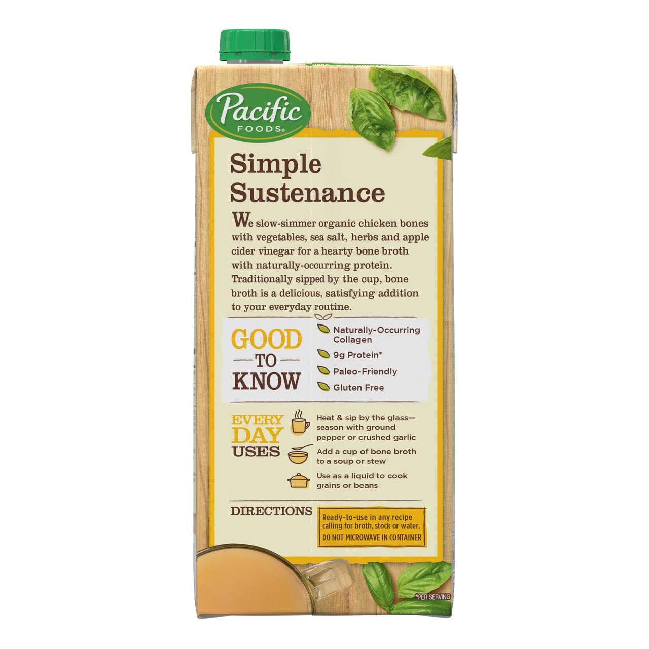 OG2 PNF CHKN BONE BROTH ( 12 X 32 OZ ) - Image 3