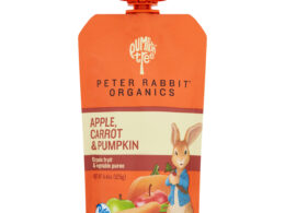 Peter Rabbit Organics Pumpkin Carrot & Apple Fruit Puree (10x4.4 Oz)
