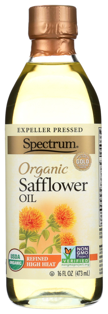 Spectrum Naturals Refined Safflower Oil (12x16 Oz)