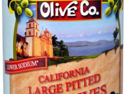 Santa Barbara Black Large Pitted Olives (12x6 Oz)