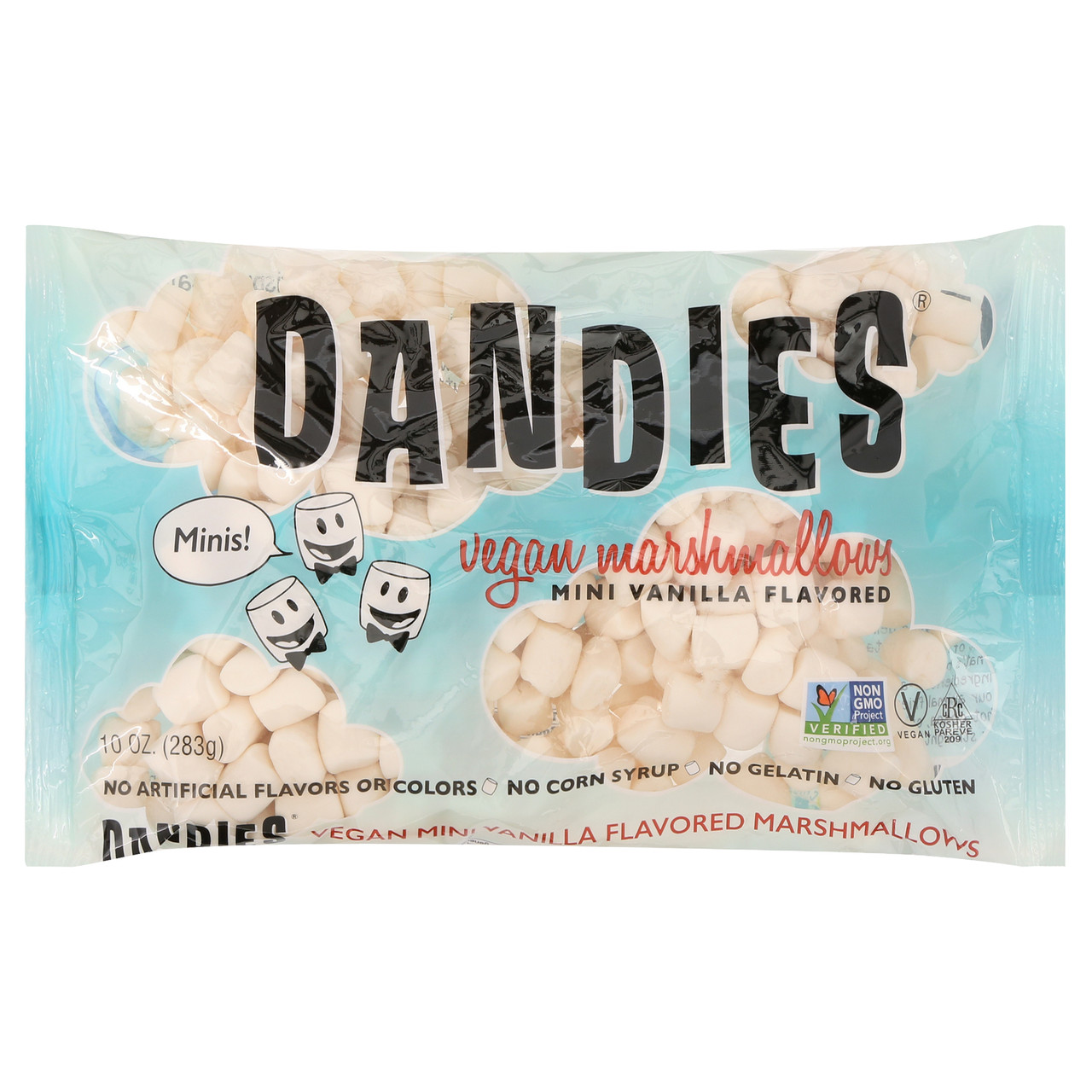 Dandies Vegan Marshmallows Vanilla Minis (12x10 OZ) - Image 4