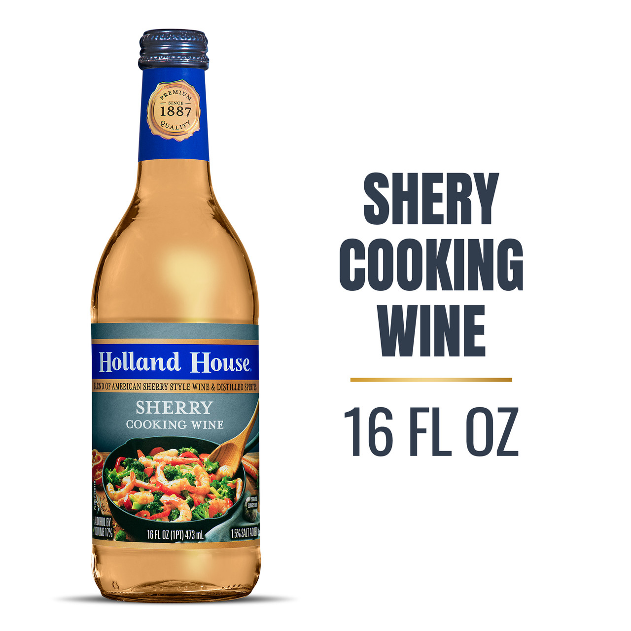 HLLND HSE SHRY CKNG WINE ( 12 X 16 OZ )