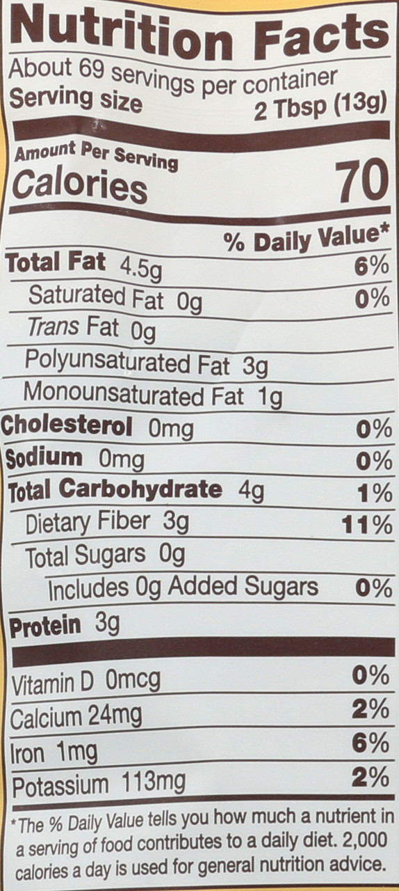 BOBS FLAXSEED MEAL GF ( 4 X 32 OZ ) - Image 2