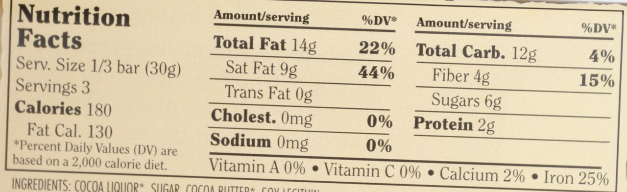 Chocolove Extra Strong Dark Chocolate Bar (12x3.2 Oz) - Image 2