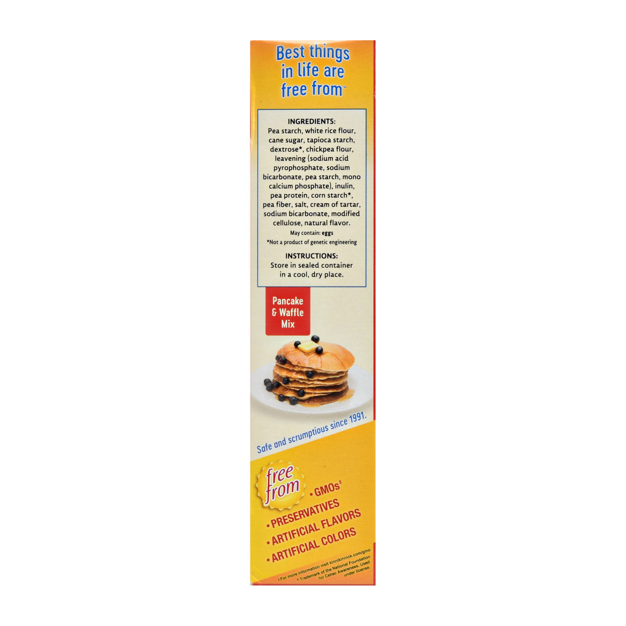Kinnikinnick Foods Pancake Waffle Mix (6x16OZ ) - Image 3