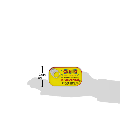 Cento Skinless & Boneless Sardines (25x4.38 OZ) - Image 6