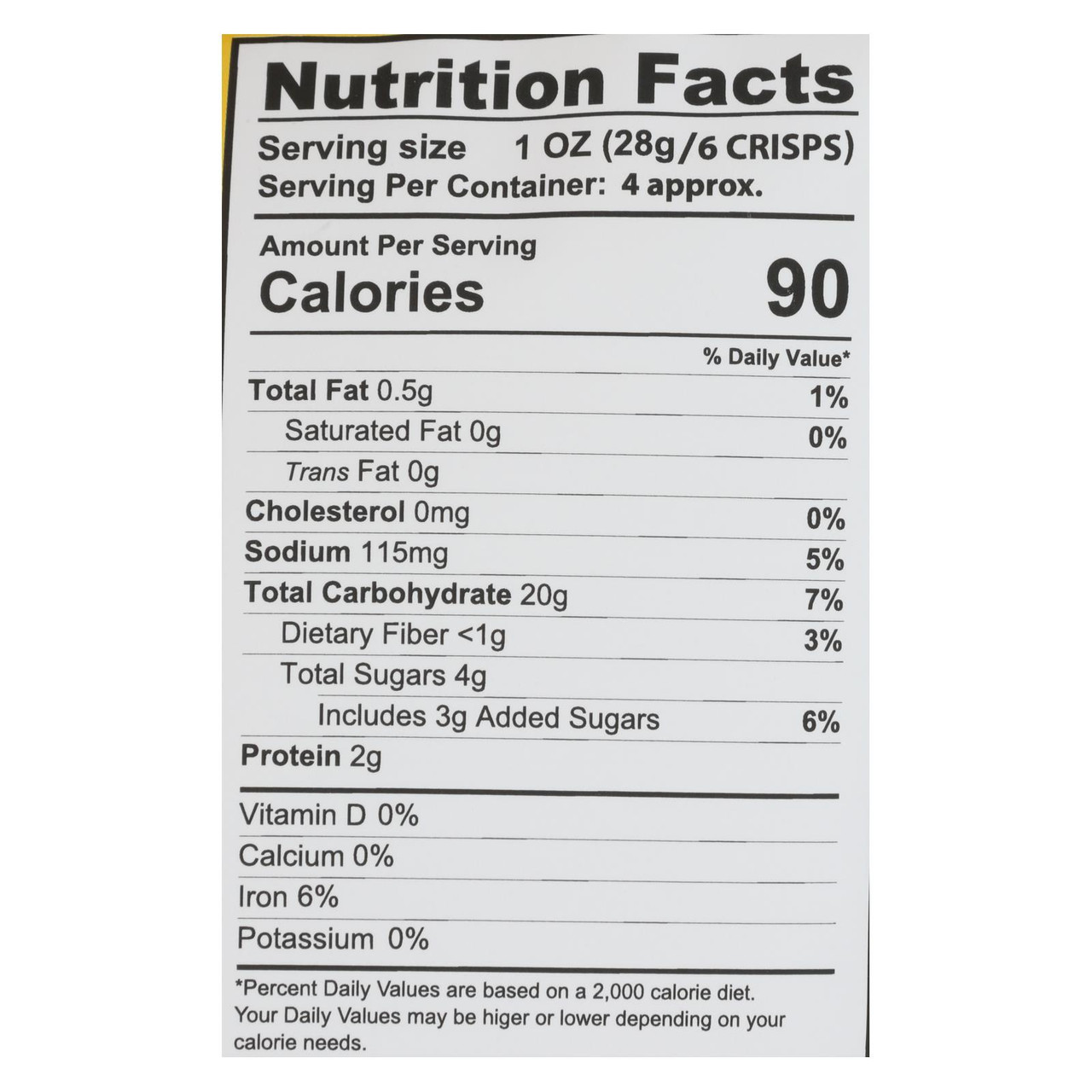 CRAIZE SWEET CORN CRISPS ( 6 X 4 OZ ) - Image 2