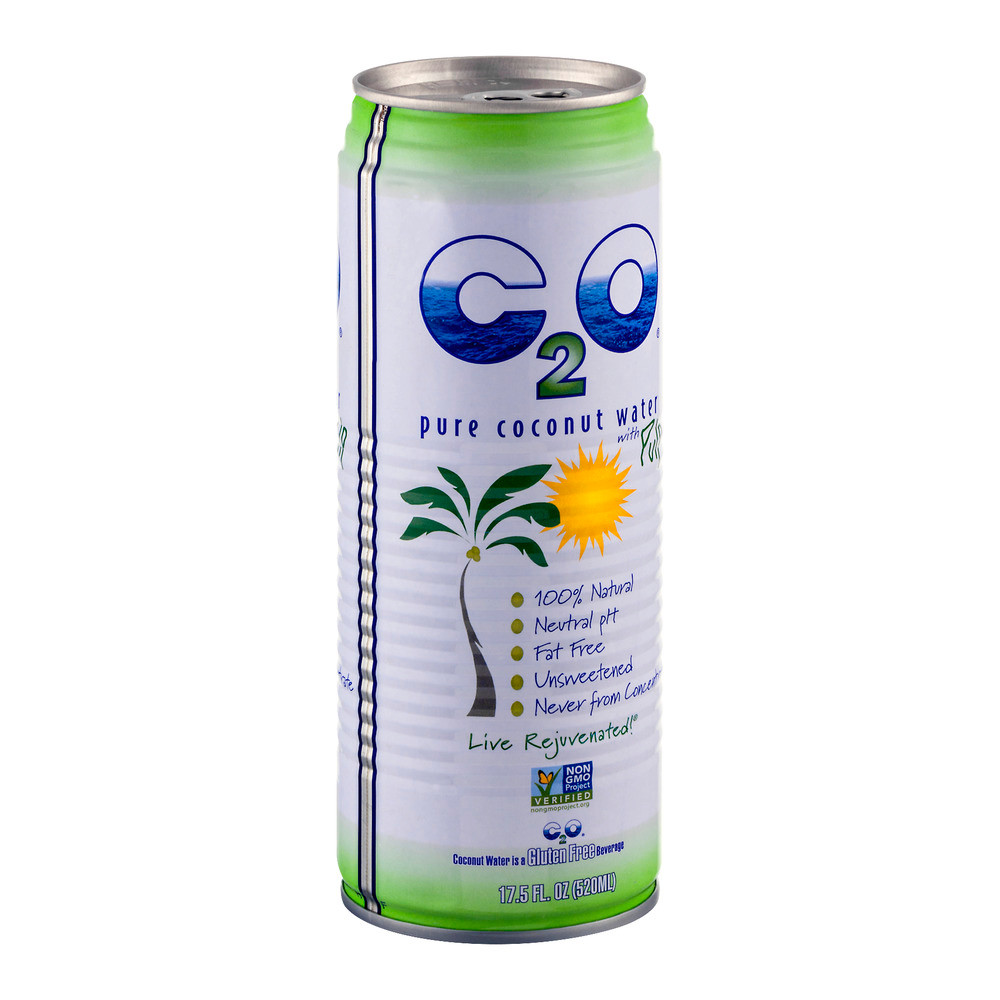 C2O Pure Coconut Water W/Pulp (12x17.5OZ ) - Image 8
